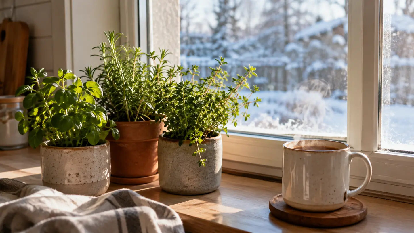 10 Reasons to Grow Herbs on Your Kitchen Windowsill