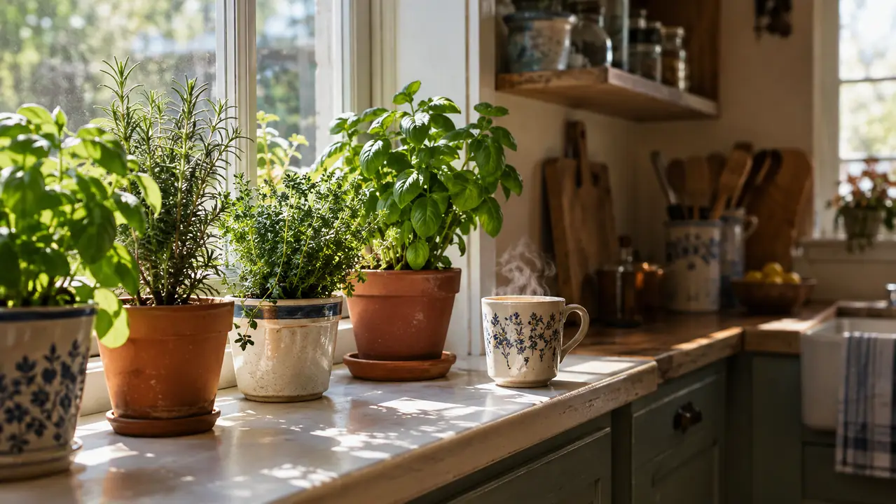 How to Start an Indoor Herb Garden for Tea and Cooking